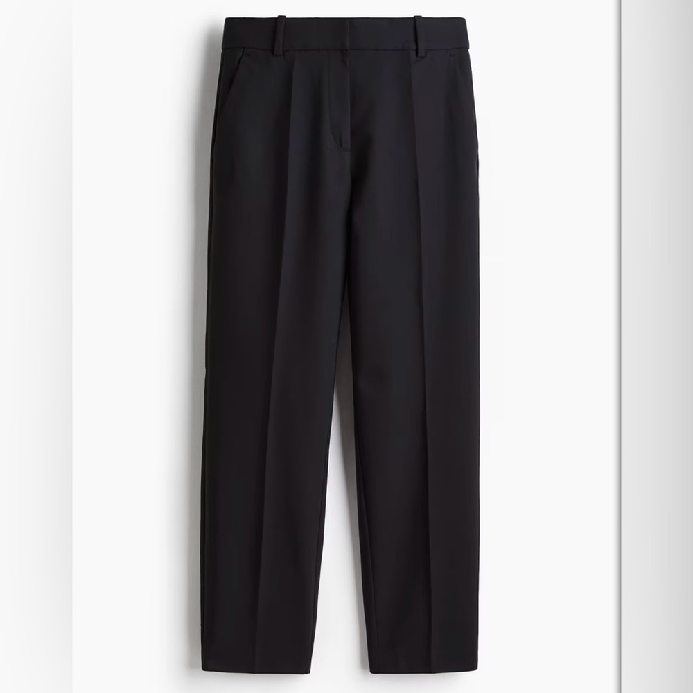 H&M Black Elastic Waist Ankle Length Pants - Picture 4 of 4